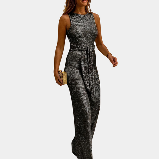 Monica Glitter Jumpsuit – Elegant & Eye-Catching for Any Occasion