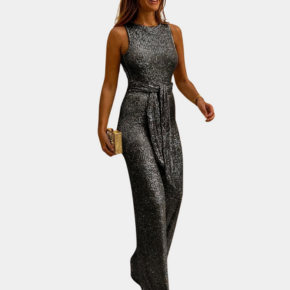 Maisie | Women's Petite Sequin Jumpsuit | Party Wear