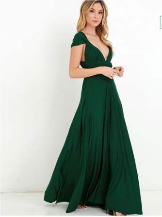 Nina | Women's Elegant Backless Wedding Guest Dress | Maxi