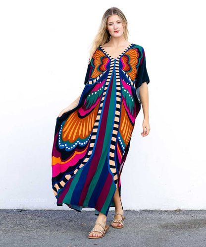 Luna | Women's Boho Chic Flowy Dress | Maxi