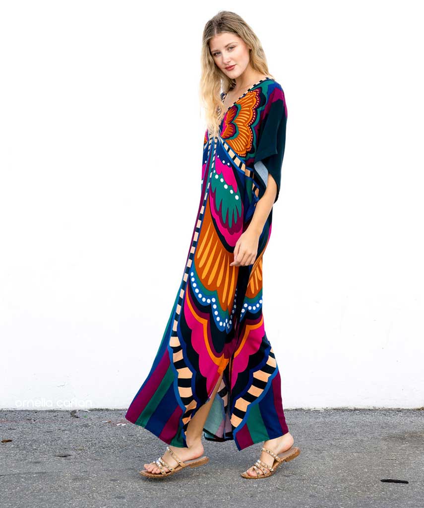 Luna | Women's Boho Chic Flowy Dress | Maxi